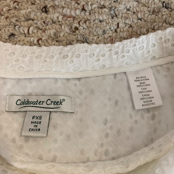 White Eyelet skirt - Picture 4 of 4